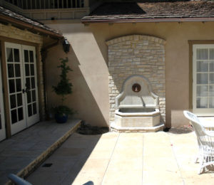 Carmel Stone fountain