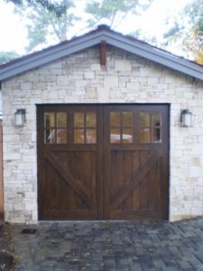 carmel stone garage door