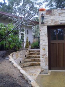 Carmel Stone front steps