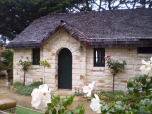 Carmel Stone house front
