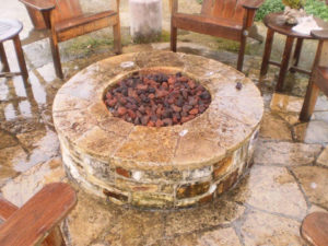carmel stone firepit