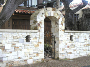 carmel stone front gate